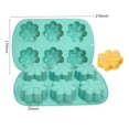 thumbnail image 2 of Pochoir en Silicone pour Gâteau Mousse Réutilisable Forme de Fleur pour Cuisson DIY, 2 of 4