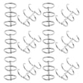 thumbnail image 4 of Miangastore 10pcs Iron Binder Rings 3-Ring Openable Loose Leaf Rings For Calendar Binding Iron Clasps For Diy Projects Loose Leaf Binders Book Rings, 4 of 8