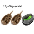 thumbnail image 2 of Comederos para Pesca de Carpas, Comederos de Pesca con Molde de Liberación Rápida, Accesorios para Pesca de Carpas 20 G + 30 G + Molde, 2 of 7