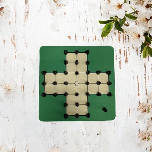 Juego de solitario, juego de tableros de rompecabezas, juego de entrenamiento mental, rompecabezas de estrategia, rompecabezas de ajedrez único, juego