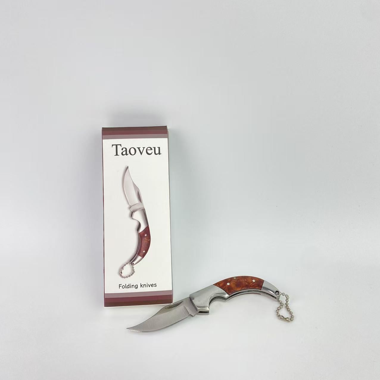 Taoveu Folding knives,Damascus Steel knife - Pocket Folding with Clip - Handmade Custom Pocket knife for Men – Cool Pocket Good For Camping Hunting Fishing Indoor & Outdoors Activities