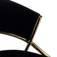 thumbnail image 5 of Jie Counter Stools for Kitchen Counter, Counter Height Chairs, Bar Stools Set of 2, Counter Height Chairs, Bar Stools for Kitchen Island, Black and Gold Bar Stool, 5 of 10