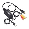thumbnail image 2 of Cable convertidor Sunnimix 3 compuesto a 1080P compatible con NTSC para ordenador portátil TV, 2 of 7