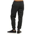 thumbnail image 2 of Men's Medium Weight Sweatpants Fleece Spacedye Joggers with Pockets, BKM 2XL, 1 Count, 1 Pack, 2 of 4