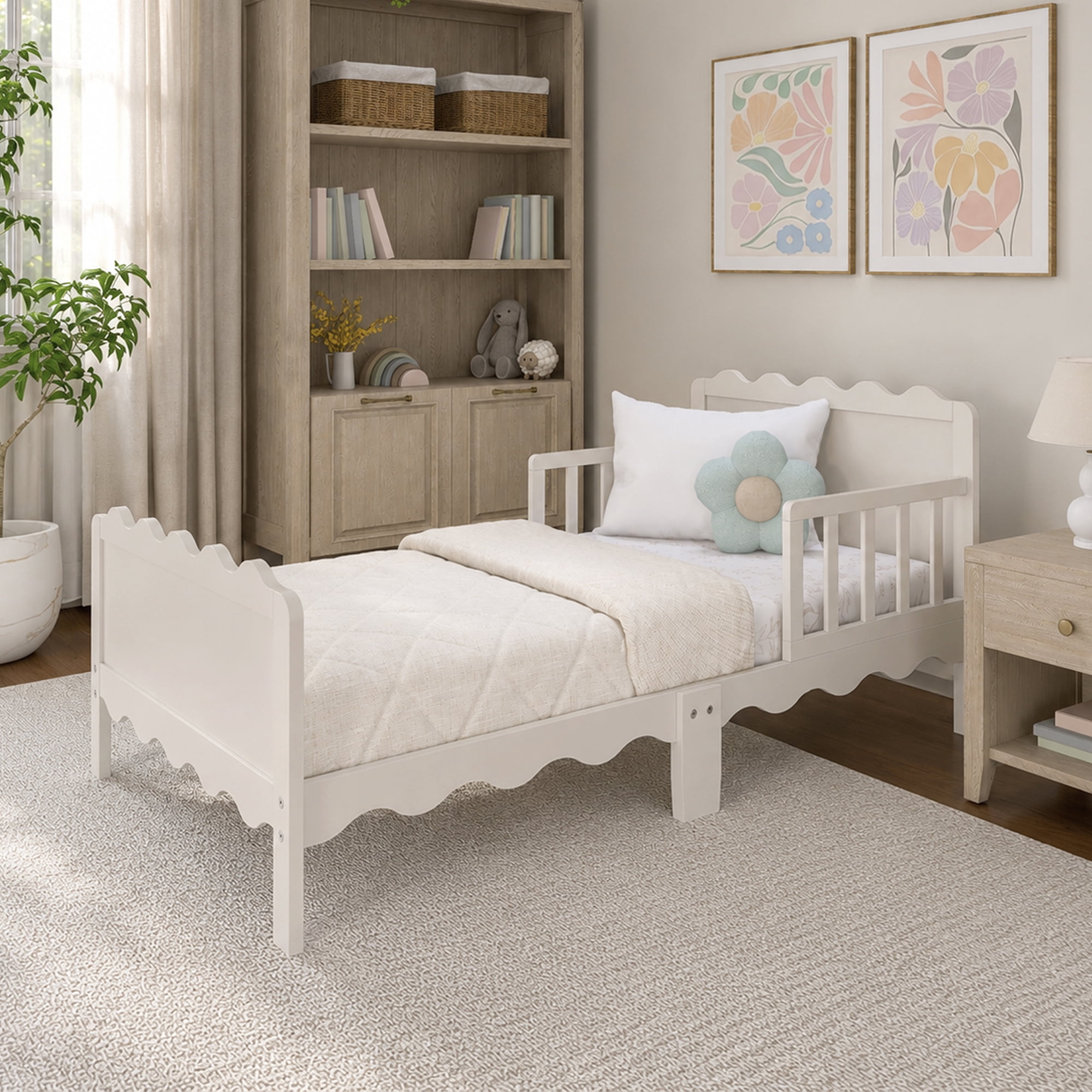 Dream On Me Maple Ridge Toddler Bed, Cannoli Cream