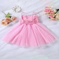 thumbnail image 3 of Robe en Tulle pour Tout-Petit Fille, Sans Manches, Tutu de Fête, Bal, Perles, Ligne A, Princesse, 3 of 9