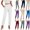 White, variant on SETOOFF Women High Waist Pleated Ankle Length Dress Pants Straight Leg Cropped Work Trousers with Side Pockets Business Office Interview Casual Daily Travel Outfit Bottoms