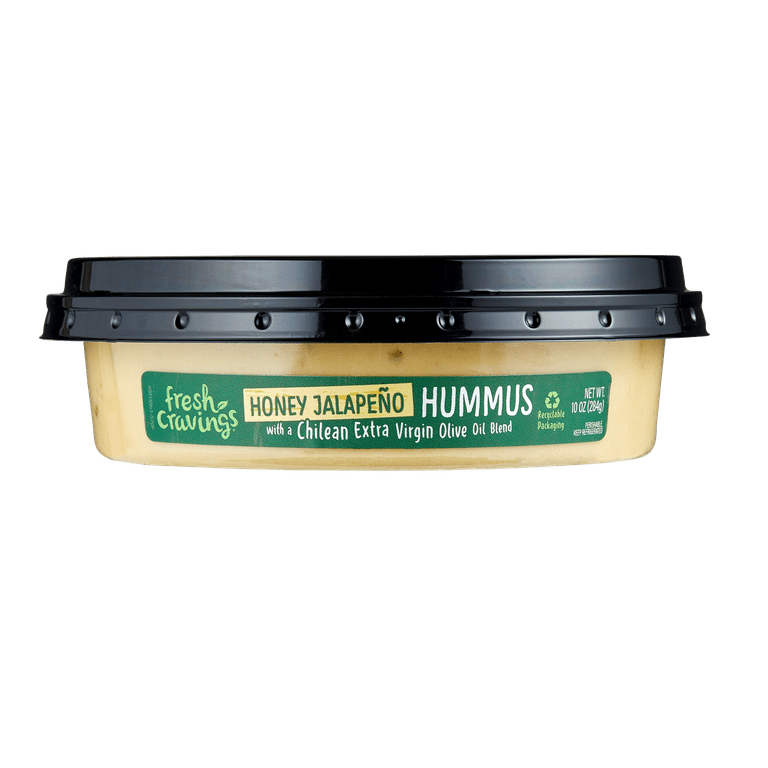 Fresh Cravings Single Serving Honey Jalapeno Hummus, 10 oz Plastic