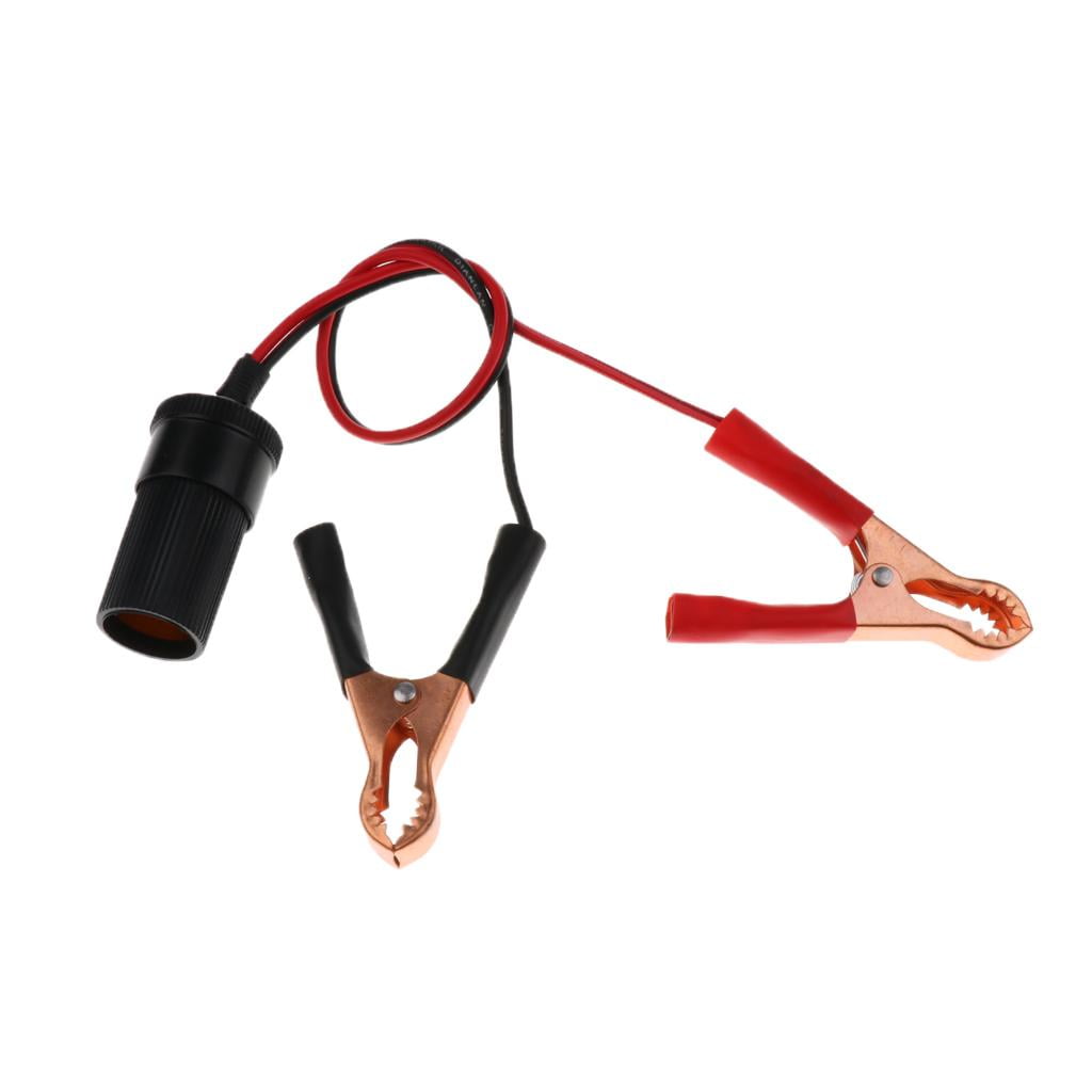 50A Truck Car Battery Alligator Clips Adapter 12V Clamp