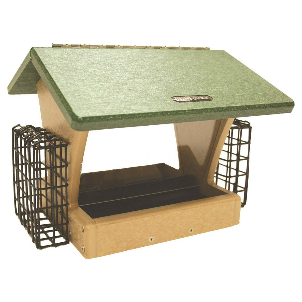 Birds Choice 4 qt. Recycled Bird Feeder Hopper - Walmart.com - Walmart.com