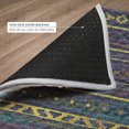 thumbnail image 6 of Addison Rugs Dream Shag Premium Machine Washable Transitional Tribal, Diamond Multi Runner Rug, 2'3" x 7'6", 6 of 8