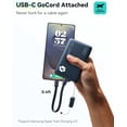 thumbnail image 5 of INIU 45W Fast Charging Portable Charger, 40% Smaller 10000mAh with Detachable Cable, Flight-Safe Travel Power Bank, USB C External Battery Pack for iPhone 17 16 Pro iPad Samsung S25 Google etc, Blue, 5 of 10