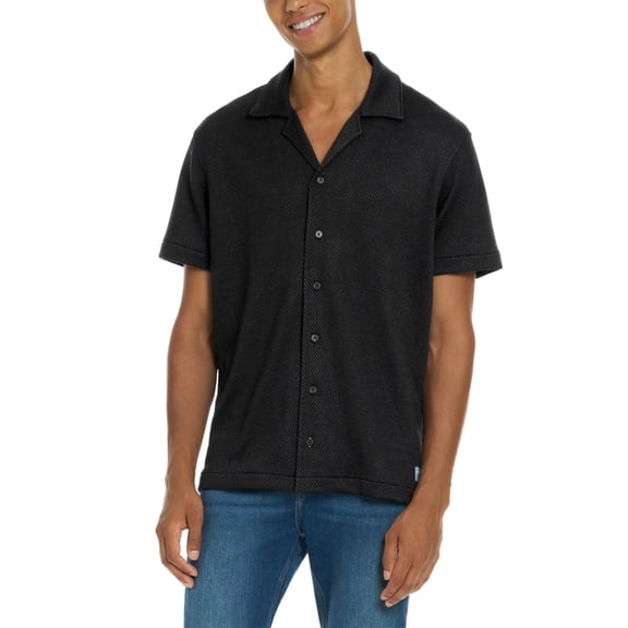 Scotch & Soda Amsterdam Men's Shirt, Black, Medium