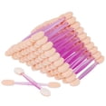 thumbnail image 1 of 100PCS Disposable Dual Sides Eye Shadow Sponge Applicator Eyeshadow Brushes Makeup Brush (Purple), 1 of 7