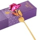 thumbnail image 2 of Rosa de oro de 24 quilates, rosa artificial de oro con elegante caja de regalo, regalos románticos para Rosa roja, 2 of 9