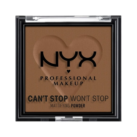 NYX PROFESSIONAL MAKEUP Can't Stop Won't Stop Mattifying Pressed Powder - Deep