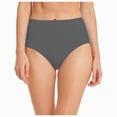 thumbnail image 6 of Hessimy Women's Swim Bottom High Waist Retro Basic Full Coverage Bikini Tankini Swimsuit Briefs(Grey,M), 6 of 6
