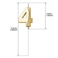 thumbnail image 4 of asddcavvf Birthday Number Candle 3D Shape Birthday Candle Decoration Birthday Cake Candle, 4 of 8
