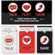 thumbnail image 1 of 2026 Romantic Game for Couples - Perfect Date Night Ideas - Couples Gift - Girlfriend, Boyfriend, Newlywed, Wife or Husband. 3-in-1: Talk, Flirt, Dare, 1 of 5