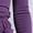 #318-Purple, variant on Roncen Women's Long Sleeve Dress - Slim Fit Round Neck Dress with Thumbhole Cuffs & Waist Tuck Detail