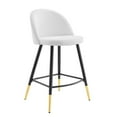 thumbnail image 2 of Whimsical Cordial Fabric Counter Stools - Set of 2: Comfortable and Stylish, 2 of 3