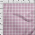 thumbnail image 3 of oneOone Cotton Cambric Lavender Fabric Check Fabric For Sewing Printed Craft Fabric By The Yard 42 Inch Wide, 3 of 4
