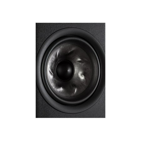Polk Audio - Polk Reserve Series R300 Compact Center Channel Speaker, New 1" Pinnacle Ring Tweeter & Dual 5.25" Turbine Cone Woofers - Black