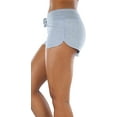 thumbnail image 6 of ToBeInStyle Womens Athletic Chic Drawstring Elastic Waist Yoga Mini Shorts, 6 of 7
