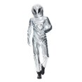 thumbnail image 2 of Disfraces de Halloween Disfraz de Rendimiento de Fiesta Espacial Extraterrestre Disfraz de Rendimiento de Astronauta OVNI Divertido, L, 2 of 9
