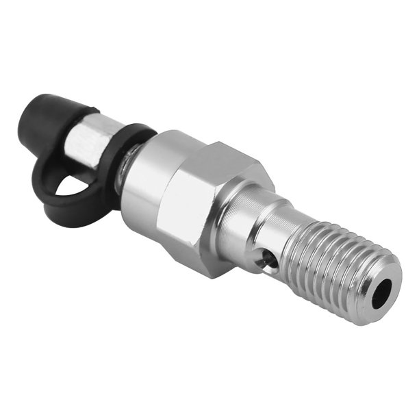 Tornillo de Purga de Pinza de Freno de Motocicleta Aluminio Premium M10x125 Mm Cilindro Maestro de Freno de Motocicleta Tornillo de Purga de Pinza Pezón Perno Banjo Tapa ANGGREK Otros