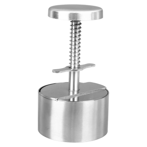 Press Stainless Steel Burger Press Professional Efficient Manual Prevents Stick Grill Press For Burgers Beef Vegetables Cooking