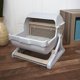 thumbnail image 2 of Caja de Arena Semi-Automática Le You Pet Blanca y Marrón Leche con Limpieza Rápida de Lujo para Gato, 2 of 6