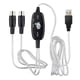 thumbnail image 1 of Cable Midi Usb Adaptador De Cable Midi De Interfaz Usb Negro Con Entrada Y Salida Convertidor De Teclado De Piano Profesional A Pc Con Sintetizador Para Edición De Música matsuzay EL011096-00, 1 of 6