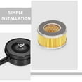thumbnail image 3 of HEALEEP 8 Replacement Filters Air Compressor Exhaust Silencer Air Purification Black Iron, 3 of 8
