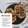 thumbnail image 2 of Sartén Tawa Dosa de hierro fundido de 12 pulgadas, sartén para pizza con asa de bucle, sartén de crepé con aceite de linaza, 2 of 6