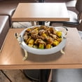 thumbnail image 6 of MONIPA Round Chafing Dish Stainless Steel Chafer Roll Top Chafer Catering Buffet Warmer Set for Home and Restaurant, 6 of 9