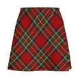 thumbnail image 6 of Royal Stewart Tartan Cross Plaid Mini Skirt mini denim skirt Woman skirt Dresses, 6 of 7