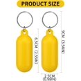 thumbnail image 2 of Pieces Lightweight Floating Keychains Boat Float Keychain Water Sports Accessories for Swimming Diving Fishing Canoeing Sailing Kayaking, 2 of 5