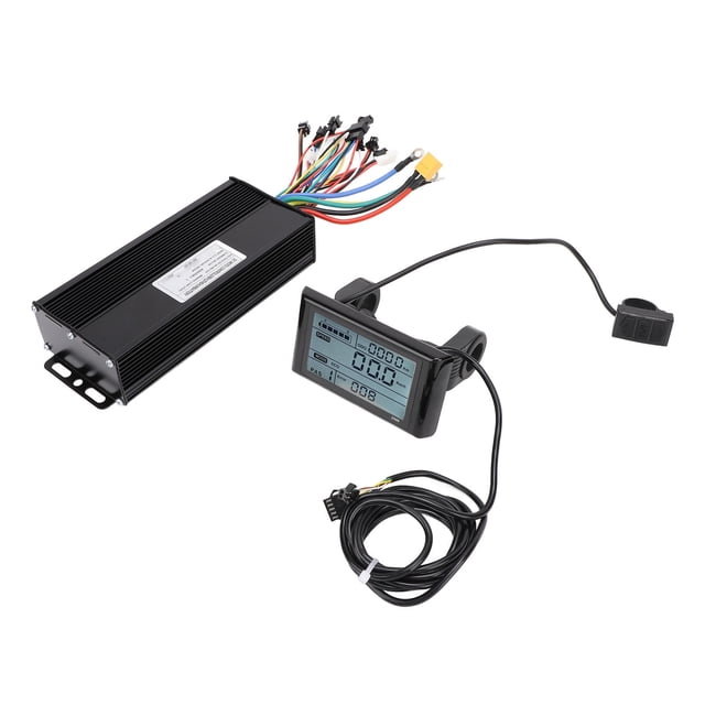 Controlador Y Pantalla De Ciclo Eléctrico, Kit De Conversión De Ciclo Eléctrico Diseño De Límite De Velocidad Onda Sinusoidal Para Reparación
