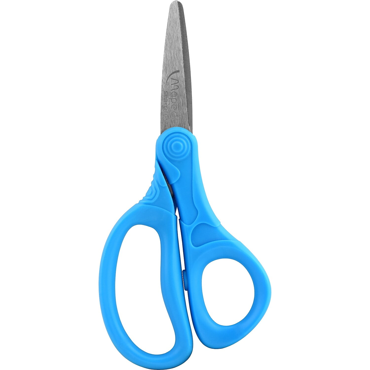 Maped Helix MAP480210-12 5 in. Essentials Kids Scissors Point, Assorted Color - 12 Each