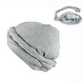 thumbnail image 2 of Turban Cap For Men Stretch Head Wraps Elastic Turban Scarf Tie For Hair Pre-Tied, 2 of 13