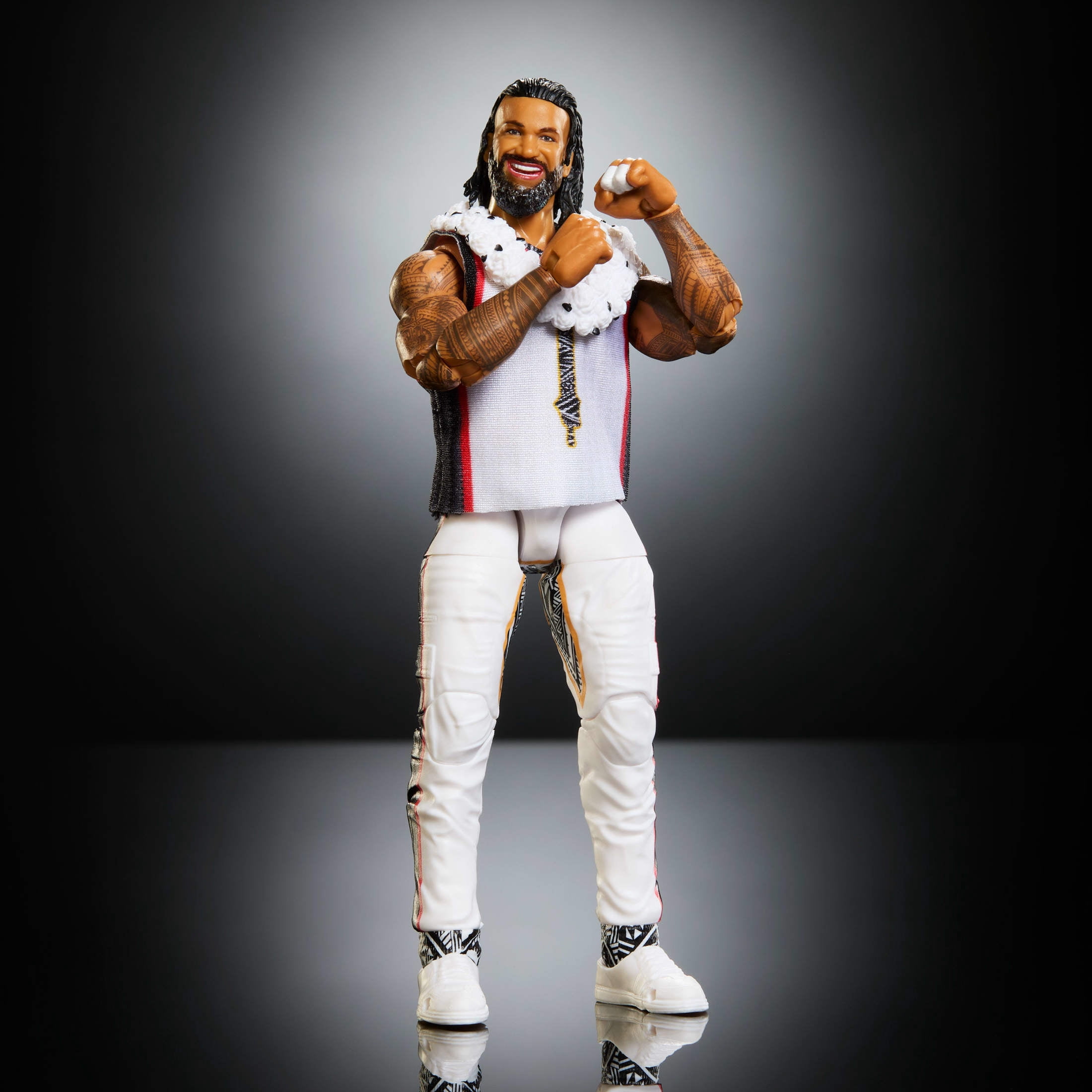 WWE Elite Jimmy Uso Action Figure, Series #126, 6-inch Collectible with Articulation & Accessories