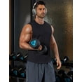 thumbnail image 3 of COOFANDY Workout Shirts for Men Sleeveless Cut Off Cotton Shirt Training Athletic Regular Fit Summer Tank Tops, 3 of 6