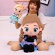 thumbnail image 2 of Nueva muñeca de princesa de la nieve de Disney, juguete de peluche, regalo de cumpleaños de gran tamaño zhangyuxiang LED, 2 of 2