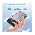 thumbnail image 4 of Power Bank Portátil Batería Pila 66w Carga Rápida 32000mah Belug Gris, 4 of 5