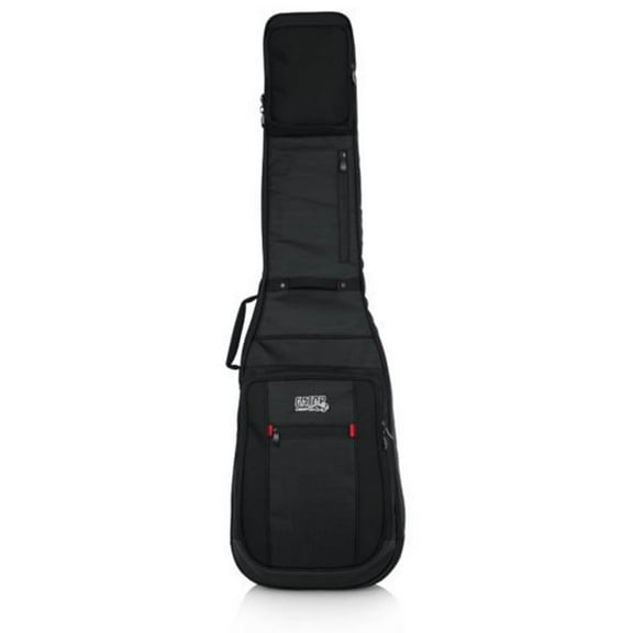 Gator Cases G-PG-BASS Pro Go Series Durable Nylon Bass Guitar Gig Bag, Black