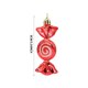 thumbnail image 4 of Adornos navideños fabulosos con menta, 6/12 unidades, a prueba de roturas, con forma de bastón de caramelo en forma de piruleta, en rojo y blanco, 4 of 4