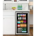 thumbnail image 4 of 18" 32 Cu Ft Beverage Refrigerator Merchandiser with Stainless Steel, 4 of 6