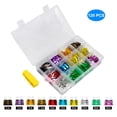 thumbnail image 2 of Mini Kit De Fusibles Ampliamente Utilizado Kit De Fusibles De Hoja De Coche Surtido Juego De Fusibles De Coche Con Caja De Almacenamiento Clip De Fusible Para Coches Vehículos Auto 120 Uds seitruly VI002777-00, 2 of 7