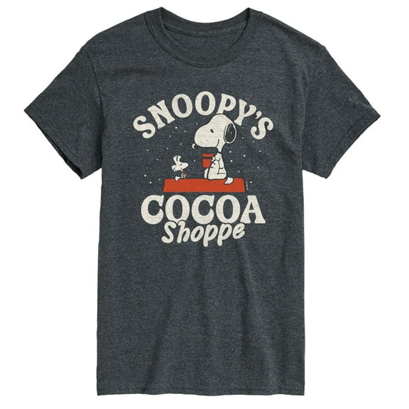 Peanuts - Snoopys Cocoa Shoppe - Men's Short Sleeve Graphic T-Shirt